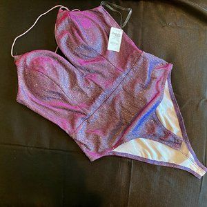 Purple Sparkly Bodysuit